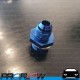 PROFLOW Male Metric M16x1.5 to Male AN -6 (6AN) Fitting Adapter Blue