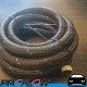 PROFLOW Rubber Fuel Hose Nylon Braided Petrol E85 Diesel AN -10 (AN10) 5/8" 3m