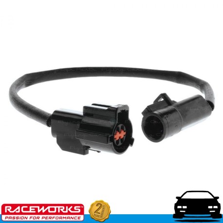 RACEWORKS Oxygen O2 Sensor Loom Extension Falcon Plug 390mm CPS-063