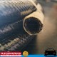 RACEWORKS Black SS Braided Cutter Hose AN8 8AN 5 Metres Fuel Oil E85 Diesel