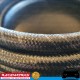 RACEWORKS Black SS Braided Cutter Hose AN8 8AN 5 Metres Fuel Oil E85 Diesel