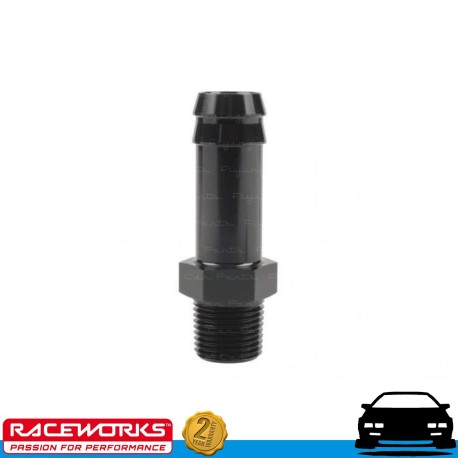 RACEWORKS Male NPT 3/8" to 5/8" (AN10 10AN) Barb Fuel Oil E85 Diesel