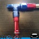 PROFLOW Demon BG Carburettor Dual Feed Fuel Line Kit AN -8 (8AN) Blue/Red