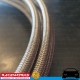 RACEWORKS SS BRAIDED PTFE E85 Hose AN4 4AN 5 Metres Fuel Oil E85 Diesel