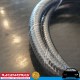 RACEWORKS Black SS Braided PTFE E85 Hose AN10 10AN 1 Metre Fuel Oil E85 Diesel