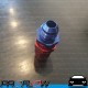 PROFLOW Male Fitting Straight 3/8" NPT To AN -8 (AN8) Hose Red/Blue