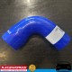 RACEWORKS Silicone Intercooler Hose 90deg Reducer 1.5" to 1.75" (38-45mm) Blue