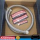 RACEWORKS SS Braided Cutter E85 Hose AN10 10AN 1 Metre Fuel Oil E85 Diesel