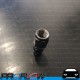 PROFLOW  Straight Fitting Hose End AN -3 (AN3) For PTFE Hose Black