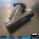 PROFLOW Mild Steel Exhaust Bypass Cut Out Y Pipe 3.5"