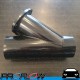 PROFLOW Mild Steel Exhaust Bypass Cut Out Y Pipe 3.5"