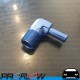 PROFLOW 90 Degree 1/2" Barb To 1/2" NPT Fitting Adaptor Blue