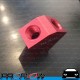 PROFLOW Red Aluminium Billet Fuel Y Block Splitter 3/8" NPT In 3/8" NPT Out