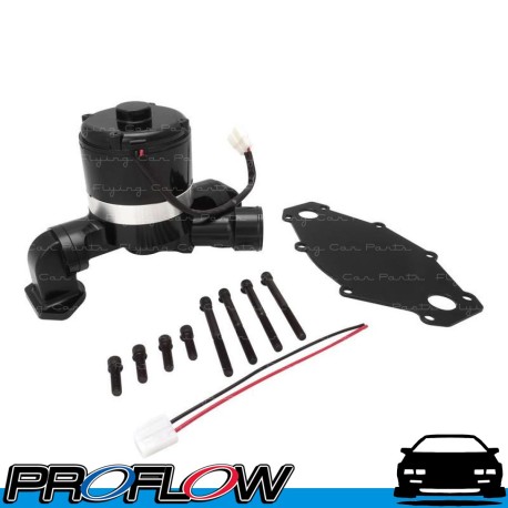 PROFLOW Water Pump Electric 132 LPM/35 GPM at 12 Volts For Holden Commodore 253 308 Black