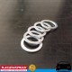 RACEWORKS Aluminium Washers Id16mm Od22mm T1.5mm (5 Pack Fuel Oil E85 Diesel