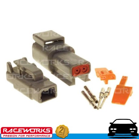 RACEWORKS Deutsch DTM 2-Way Connector Kit