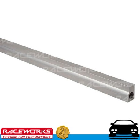 RACEWORKS Aluminium Fuel Injector Rail Bare Extrusion 400MM suit V8 and 4cyl E85