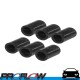 PROFLOW 6 x Silicone Vacuum Port Block Off Caps 3/8" Black