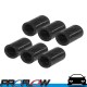 PROFLOW 6 x Silicone Vacuum Port Block Off Caps for 5/8" 15.87mm 16mm Barb Black