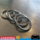 RACEWORKS 5 x E85 Safe Viton O-rings AN10 10AN Fuel Oil Diesel