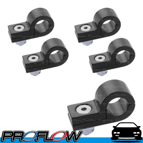 PROFLOW 5 x 19.2mm ID P-Clamp Black