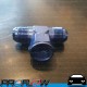 PROFLOW AN -12 (12AN) Female to Male Swivel Tee Fitting Adapter Blue