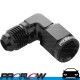 PROFLOW AN -6 (AN6) Male To Female 90 Degree Swivel Fitting Adapter Black