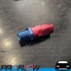 PROFLOW Male 1/4" NPT to AN -6 (AN6) Hose End Fitting Straight Adapter Red/Blue