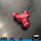 PROFLOW Y Block Adapter AN -8 (AN8) Male to AN -6 (AN6) Male x 2 Red