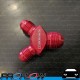 PROFLOW Y Block Adapter AN -8 (AN8) Male to AN -6 (AN6) Male x 2 Red