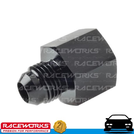 RACEWORKS AN16 16AN to AN12 12AN Female to Male Reducer Fuel Oil E85 Diesel