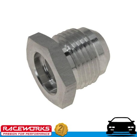 RACEWORKS AN8 8AN Stainless Steel Hex Weld On Fitting suits RWH-300-08SS Oil E85