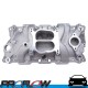 PROFLOW Intake Manifold AirDual Aluminium Square/Spread Bore For Chevrolet Small Block Natural