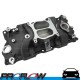 PROFLOW Intake Manifold AirDual Aluminium Square/Spread Bore For Chevrolet Small Block Black