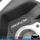 PROFLOW Intake Manifold AirDual Aluminium Square/Spread Bore For Chevrolet Small Block Black