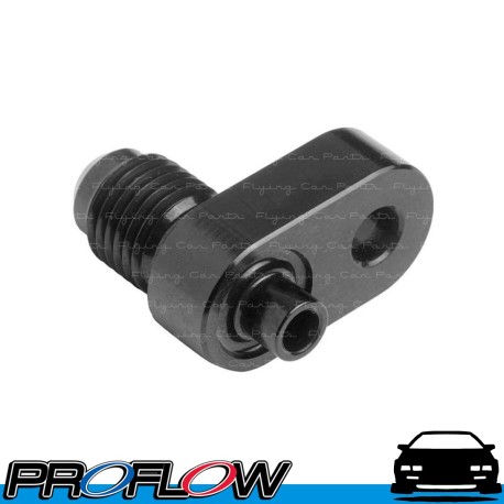 PROFLOW GM LS LS1 Steam Tube Vent AN -4 (4AN) Fitting Adapter Black