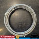 RACEWORKS SS Braided Cutter E85 Hose AN4 4AN 5 Metres Fuel Oil E85 Diesel