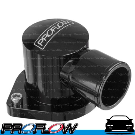 PROFLOW Chevrolet GM LS1 LS2 Thermostat Housing Holden Commodore 90 Deg Black