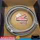 RACEWORKS Stainless Steel Braided PTFE Teflon Hose AN10 10AN 10 Metre E85 Fuel