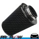 PROFLOW Cone Pod Air Filter Cleaner 100mm (4") Neck 190mm Long Black