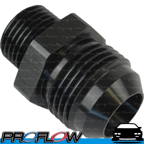 PROFLOW Male 5/8" BSPP To Male AN -10 (10AN) Fitting Adapter Black