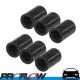 PROFLOW 6 x Silicone Vacuum Port Block Off Caps 1/2" Black