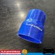 RACEWORKS Silicone Intercooler Hose Reducer 2.5" to 3" (63-76mm) Blue