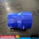 RACEWORKS Silicone Intercooler Hose Reducer 2.5" to 3" (63-76mm) Blue