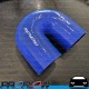 PROFLOW Silicone Hose Elbow Blue 180 Degree 2.5"