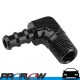 PROFLOW 90 Degree 5/16" Barb to 3/8" NPT Fitting Adaptor Black