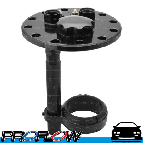 Proflow Single 60mm Bosch 044 Fuel Pump Pump Hanger 120.5mm PCD AN8 8AN Black