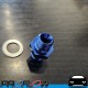 PROFLOW Male M12 x 1.25 to Male AN6 6AN Adapter Blue