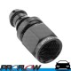 PROFLOW 400 Series Straight Hose End Fitting Black Push On  AN -10 (AN10)