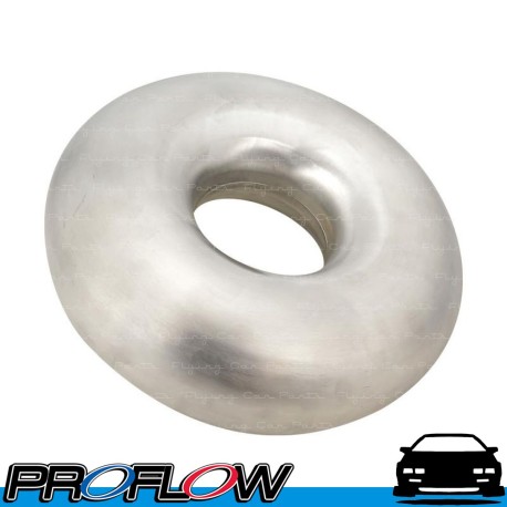 PROFLOW Aluminium Full Donut Air Intake Intercooler Tube 2.5" (63mm) 2mm Thick